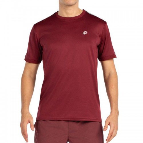 Bullpadel Alder Burgundy Wine T-shirt Bullpadel Alder Burgundy Wine T-shirt
