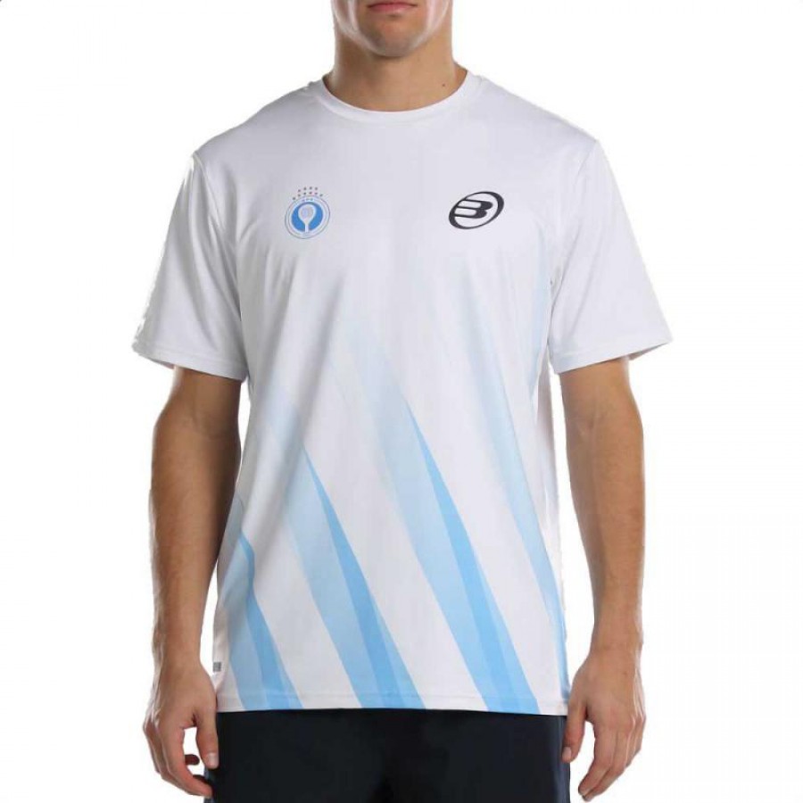 Camiseta Bullpadel APA Abino Blanco