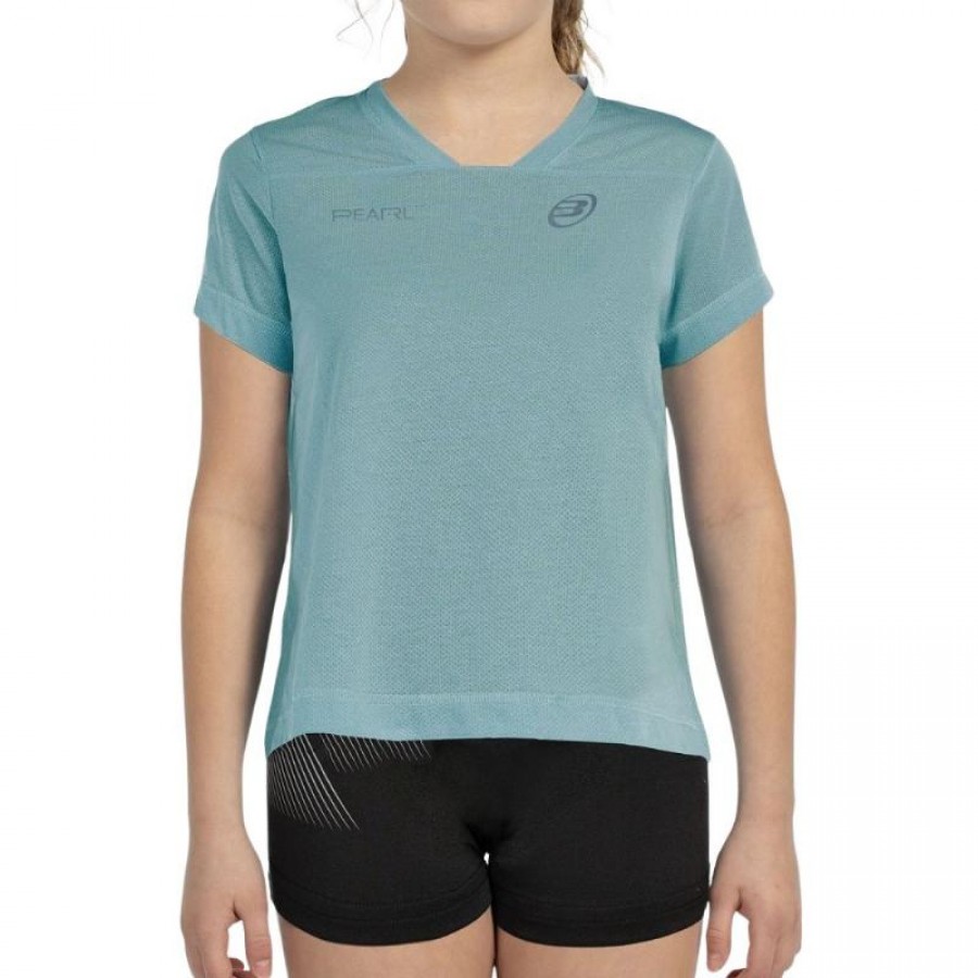 Camiseta Bullpadel Bea Gonzalez 25V Aguamarina Junior  Oferta + Barato