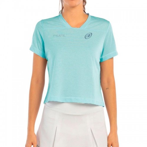 Camiseta Bullpadel Bea Gonzalez 25V Aquamarine Vigore Camiseta Bullpadel Bea Gonzalez 25V Aquamarine Vigore