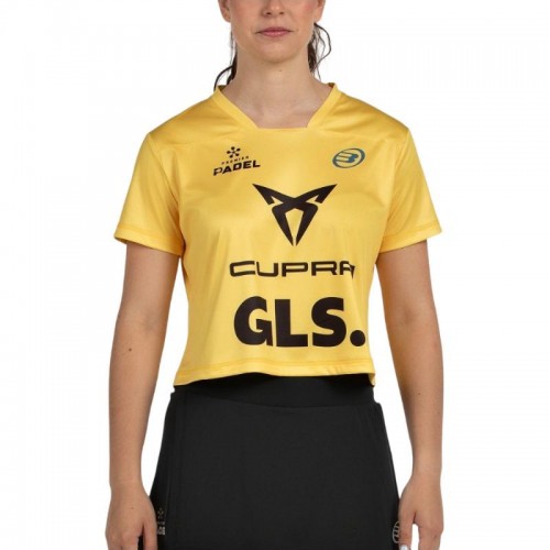 Camiseta Bullpadel Bea Gonzalez Premier Padel Bagan Mango Camiseta Bullpadel Bea Gonzalez Premier Padel Bagan Mango