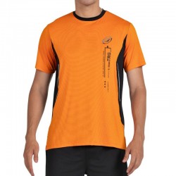 Camiseta Bullpadel Becerre Naranja Bicolor