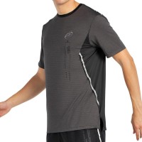 Camiseta Bullpadel Becerre Negro Bicolor