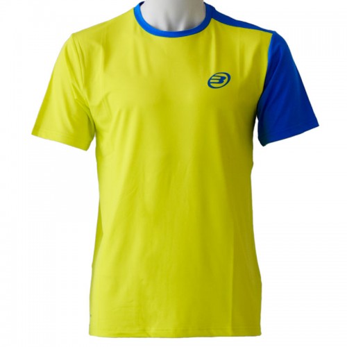 T-shirt Bullpadel Challenger Jaune Limon Fluor Bleu Royal T-shirt Bullpadel Challenger Jaune Limon Fluor Bleu Royal