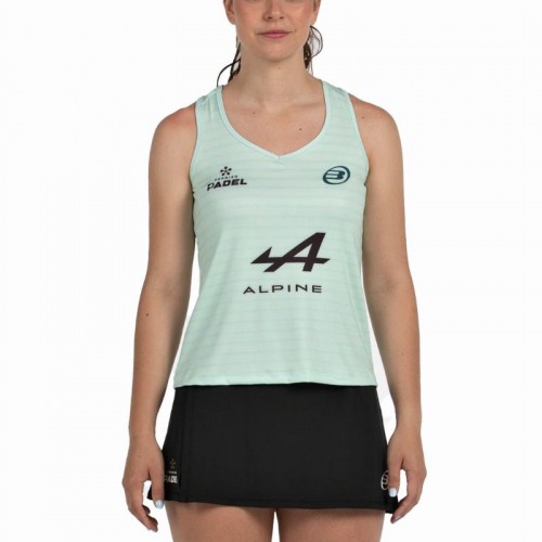 Camiseta Bullpadel Claudia Fernandez Premier Padel Adies Water Green Camiseta Bullpadel Claudia Fernandez Premier Padel Adies Water Green