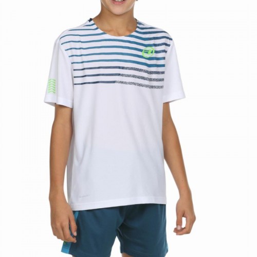 T-shirt junior Bullpadel Cumbal blanc T-shirt junior Bullpadel Cumbal blanc
