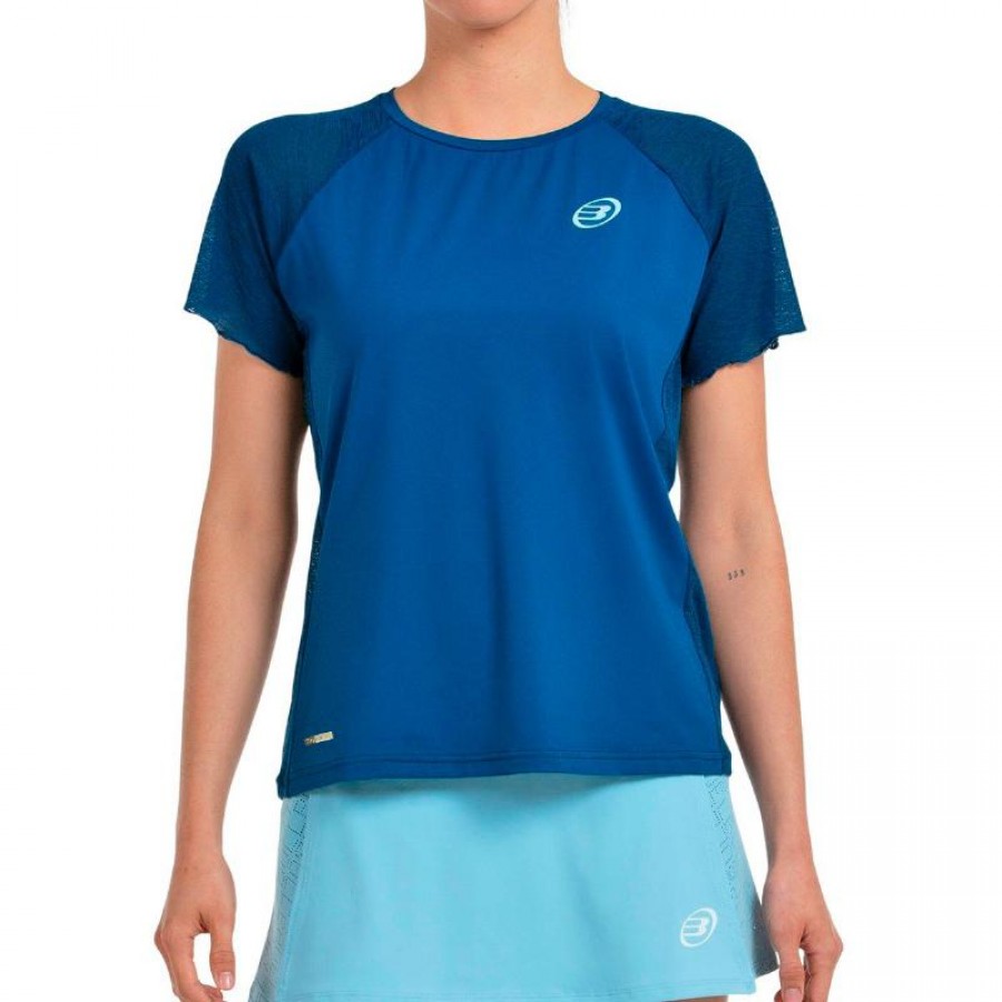 Camiseta Bullpadel Dedale Azul Tinta  Oferta + Barato