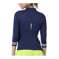 T-shirt Bullpadel blu Ecinda notte