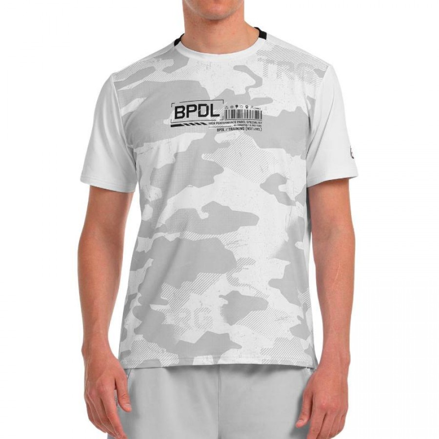 Bullpadel Esgos White T-Shirt  Offer + Cheap