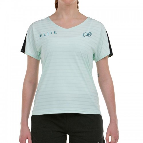 Camiseta Bicolor Bullpadel Gemma Triay 25V Verde Água Camiseta Bicolor Bullpadel Gemma Triay 25V Verde Água