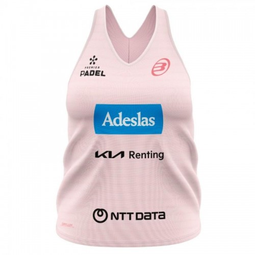 Bullpadel Gemma Triay Premier Padel Pastel Rosa Edrar T-shirt Bullpadel Gemma Triay Premier Padel Pastel Rosa Edrar T-shirt