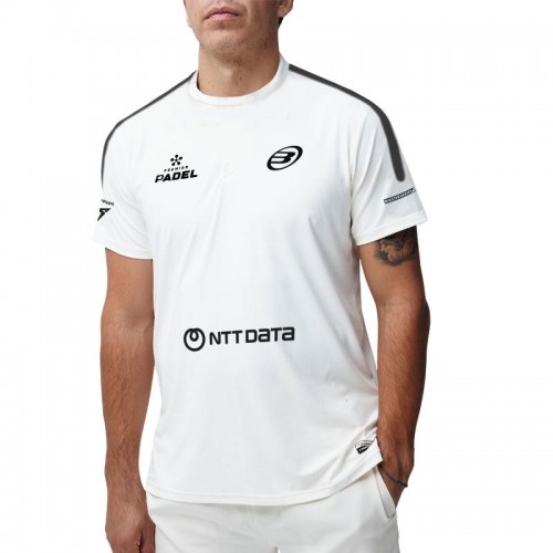 Bullpadel Juan Tello Montse camiseta branca