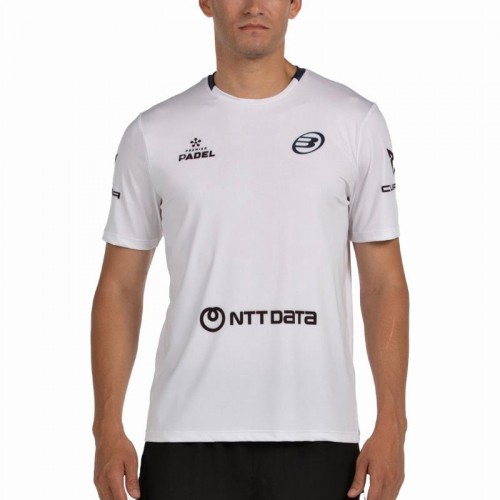 Bullpadel Juan Tello Premier Padel Lili White T-Shirt Bullpadel Juan Tello Premier Padel Lili White T-Shirt