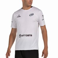 Camiseta Bullpadel Juan Tello Premier Padel Lili Blanco  Oferta + Barato