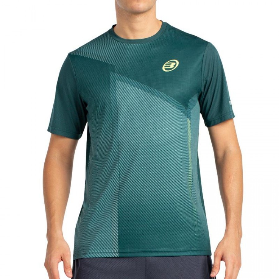 Bullpadel Lagar Dark Green T-Shirt  Offer + Cheap
