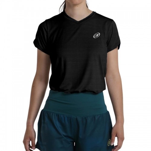 Bullpadel Larda Black T-Shirt Bullpadel Larda Black T-Shirt