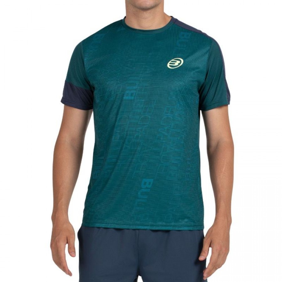 Bullpadel Leido Dark Green T-Shirt  Offer + Cheap