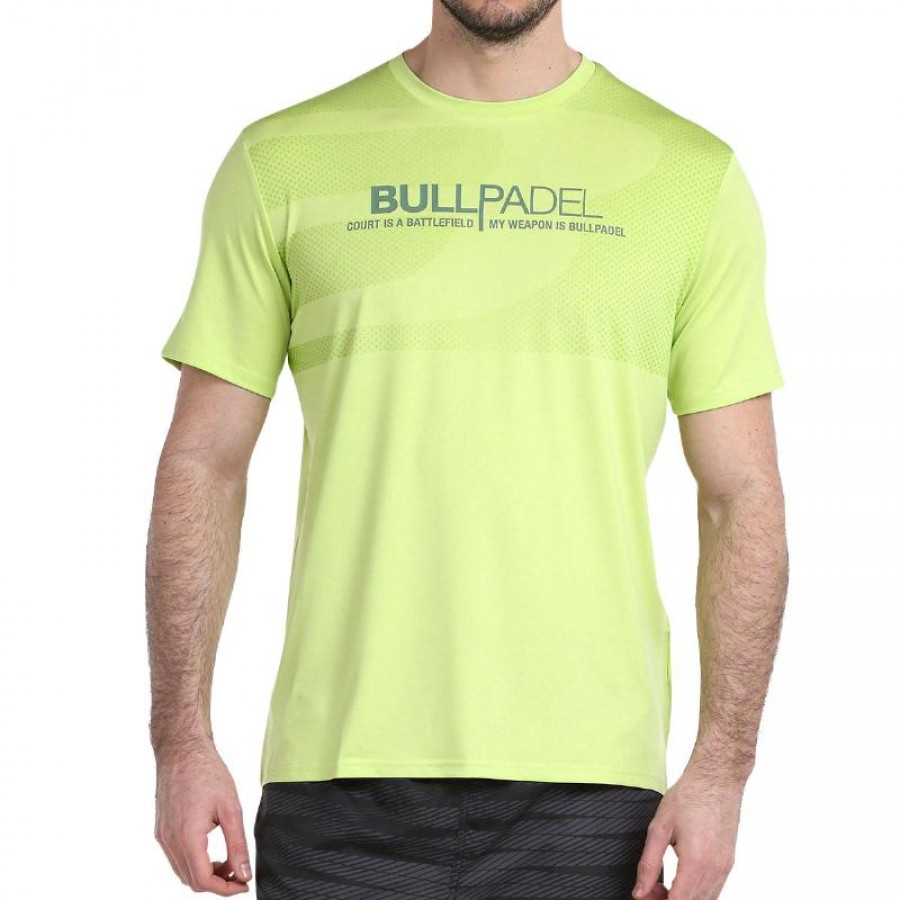 Bullpadel Leteo Yellow Sulphur Vigore T-Shirt  Oferta + Barato