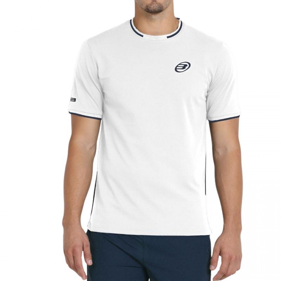 Bullpadel Louren 25V White T-Shirt  Offer + Cheap