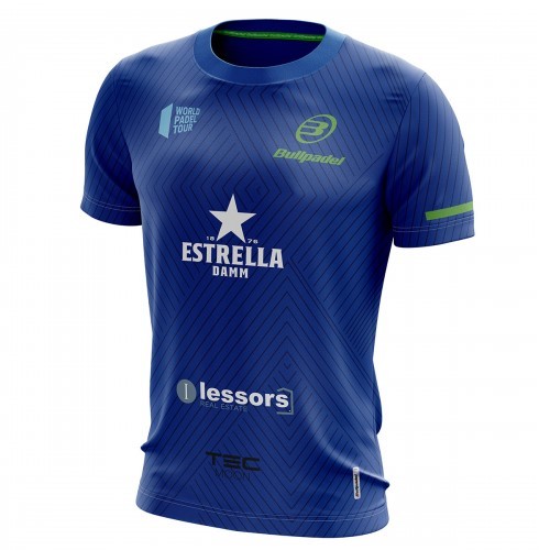 Bullpadel maxi Sanchez WPT Tanos bleu royal Junior T-Shirt 2019 Bullpadel maxi Sanchez WPT Tanos bleu royal Junior T-Shirt 2019
