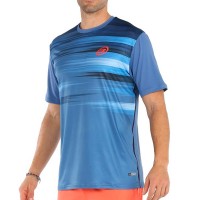 Camiseta Bullpadel Milan Azul Acero