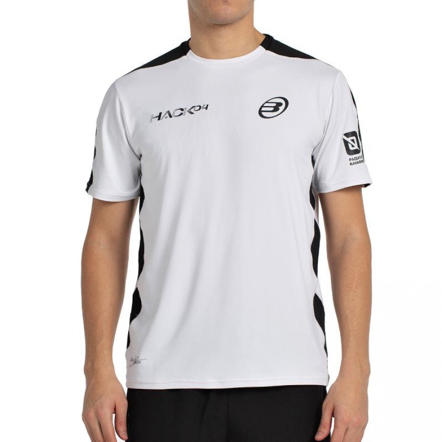 Bullpadel Paquito Navarro 25I White T-Shirt  Offer + Cheap