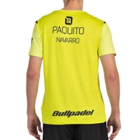 Bullpadel Paquito Navarro 25V Lime T-shirt  Offre - Pas cher