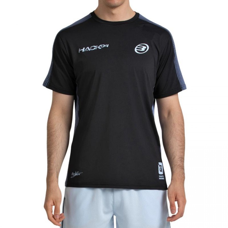 Camiseta Bullpadel Paquito Navarro 26V Negro