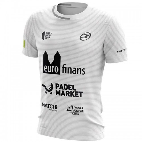 Bullpadel Paquito Navarro Linde Blanc T-Shirt Junior Bullpadel Paquito Navarro Linde Blanc T-Shirt Junior