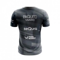 Bullpadel Paquito Navarro Premier Padel Adula Preto T-Shirt Criança