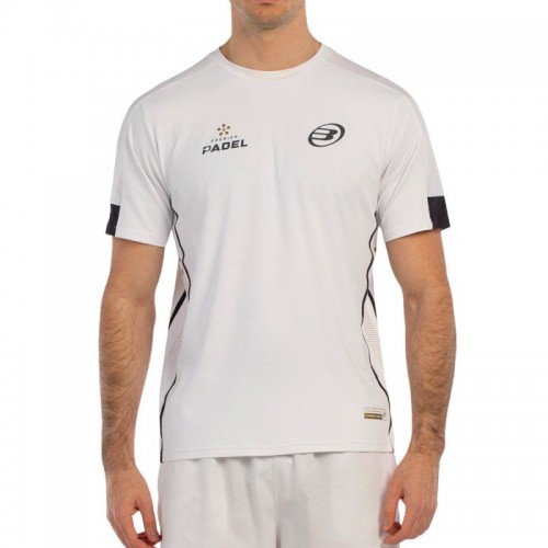 T-shirt Bullpadel Premier Padel Borni blanc T-shirt Bullpadel Premier Padel Borni blanc