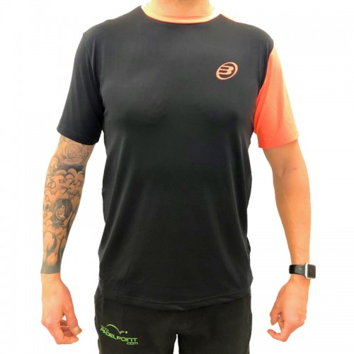 Bullpadel Slam Black Pamplemousse Fluor T-Shirt Bullpadel Slam Black Pamplemousse Fluor T-Shirt