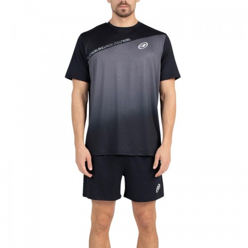 T-Shirt Bullpadel Summit Noir T-Shirt Bullpadel Summit Noir