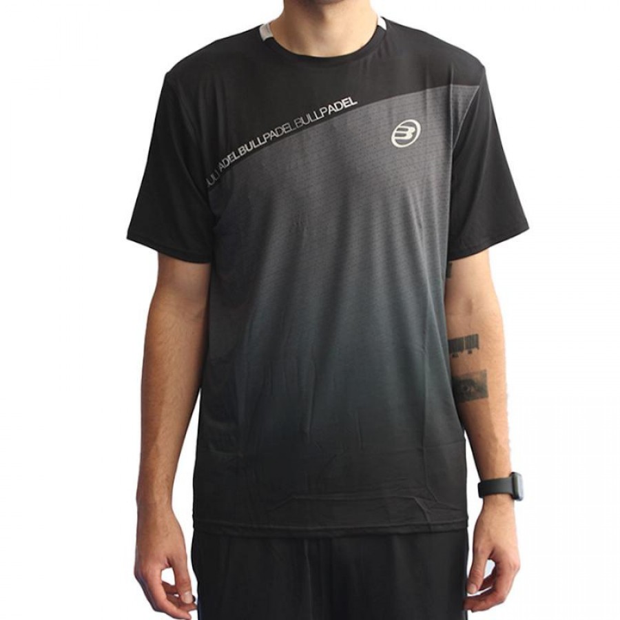 Bullpadel Summit Black T-Shirt  Offer + Cheap