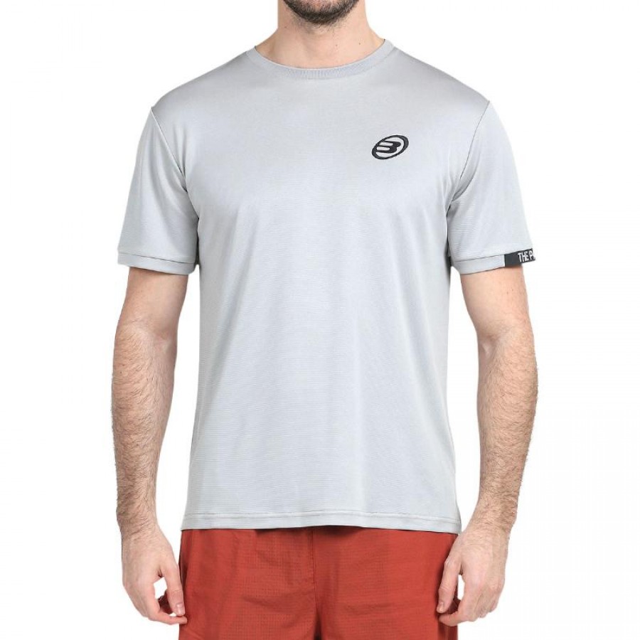 T-Shirt Bullpadel Useme Cinzento Perla Bicolor  Oferta + Barato