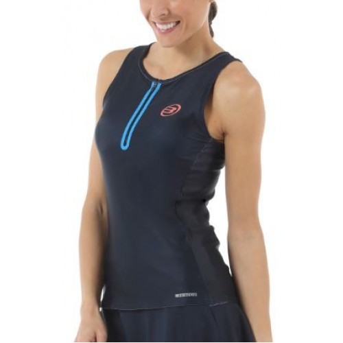 T-shirt bleu marine bretelles Bullpadel Valdema T-shirt bleu marine bretelles Bullpadel Valdema