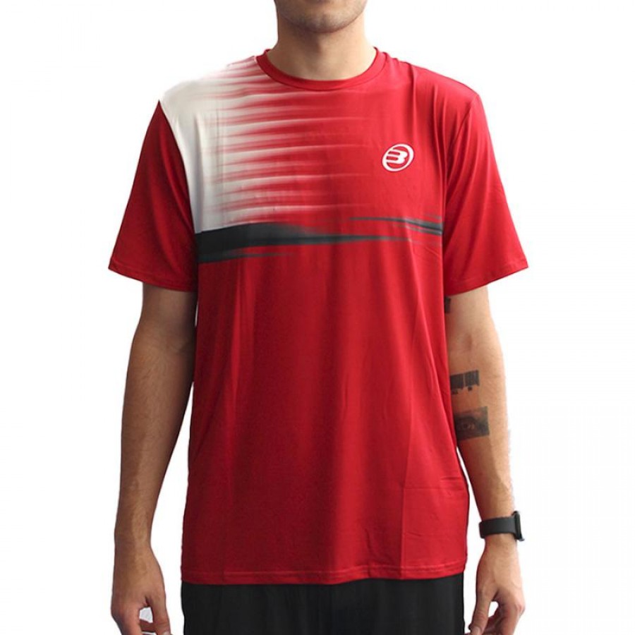 Bullpadel Winner II Cherry T-Shirt  Offer + Cheap