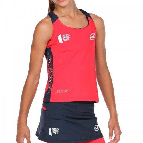 Bullpadel T-shirt WPT Ravolta Carmesi Fluor Junior Bullpadel T-shirt WPT Ravolta Carmesi Fluor Junior