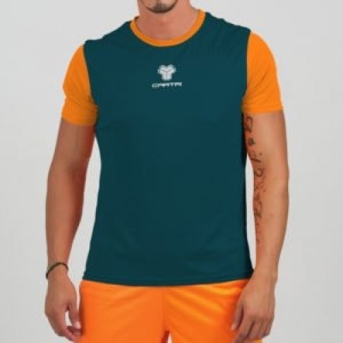 Cartri Coach 3.0 Petroleo Orange Junior T-Shirt Cartri Coach 3.0 Petroleo Orange Junior T-Shirt