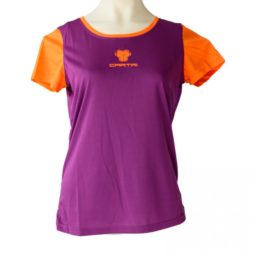 Camiseta Cartri Coach 3.0 Purpura Naranja