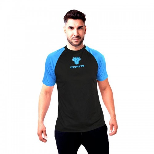 T-shirt Cartri Match Noir Bleu T-shirt Cartri Match Noir Bleu