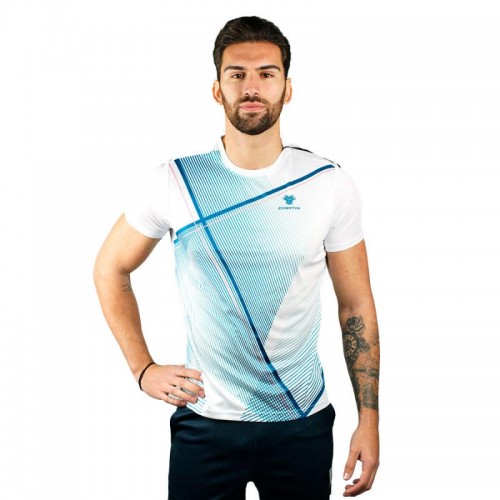 T-Shirt Cartri Nuru Noir Bleu T-Shirt Cartri Nuru Noir Bleu
