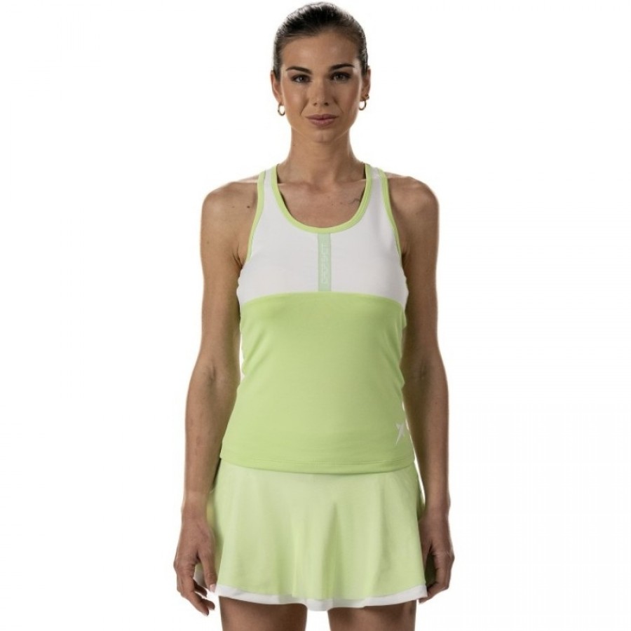 Camiseta Drop Shot Lys Verde Blanco  Oferta + Barato