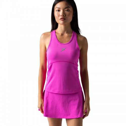 Maglietta rosa Drop Shot Monarch Pink Woman