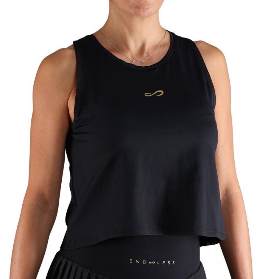 Camiseta Endless Court Negro  Oferta + Barato