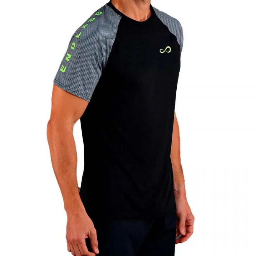 Camiseta Endless Feisty Iconic Negro Titanium  Oferta + Barato