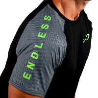 Camiseta Endless Feisty Iconic Negro Titanium  Oferta + Barato