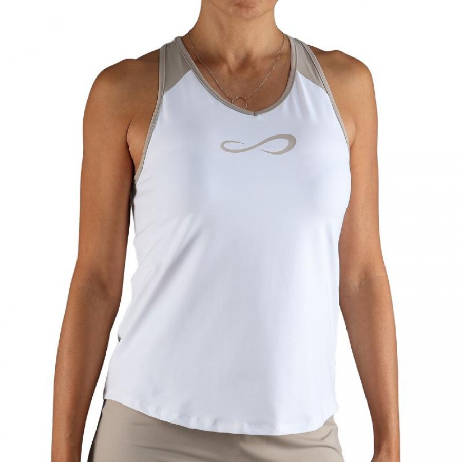 Camiseta Endless Speed V Blanco  Oferta + Barato
