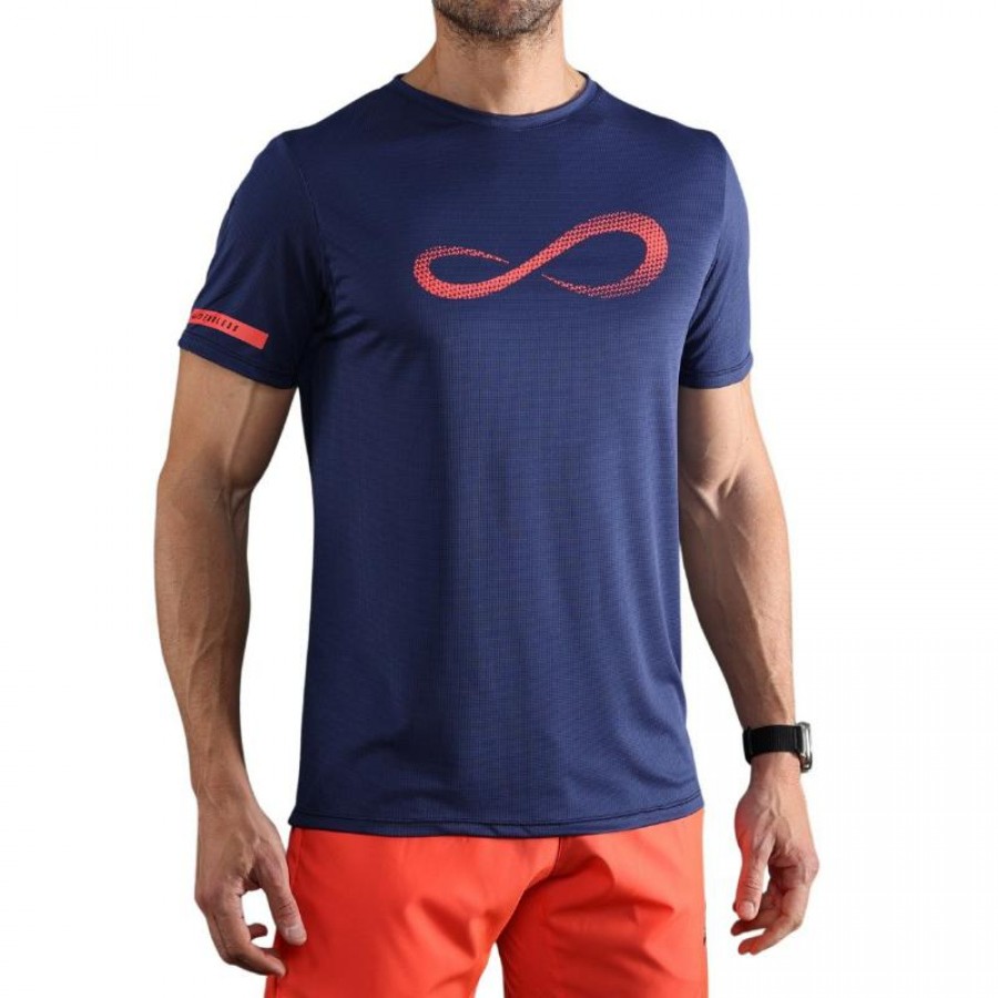 T-shirt bleu marine Endless Unlimited Diamond II