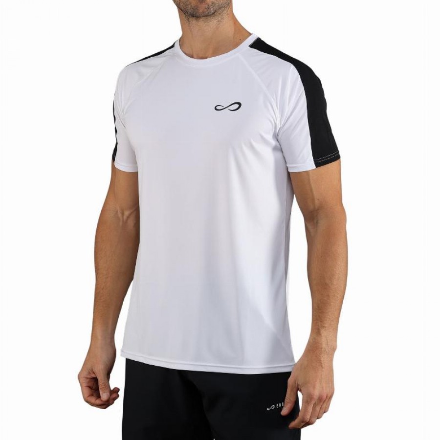 T-shirt blanc vectoriel sans fin  Offre - Pas cher